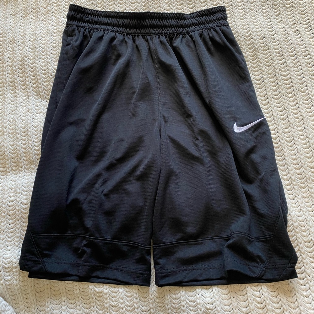 black nike shorts